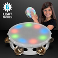 Light Up Round Tambourine Toy - Blank